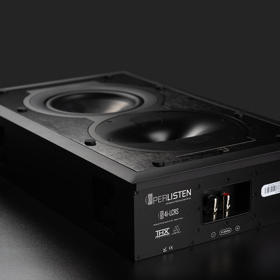 Perlisten S4i LCRS In-Wall Speaker view from top