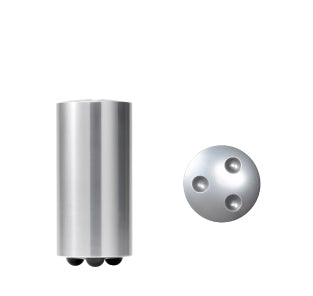 Chord Electronics Ensemble Stand silver leg detail