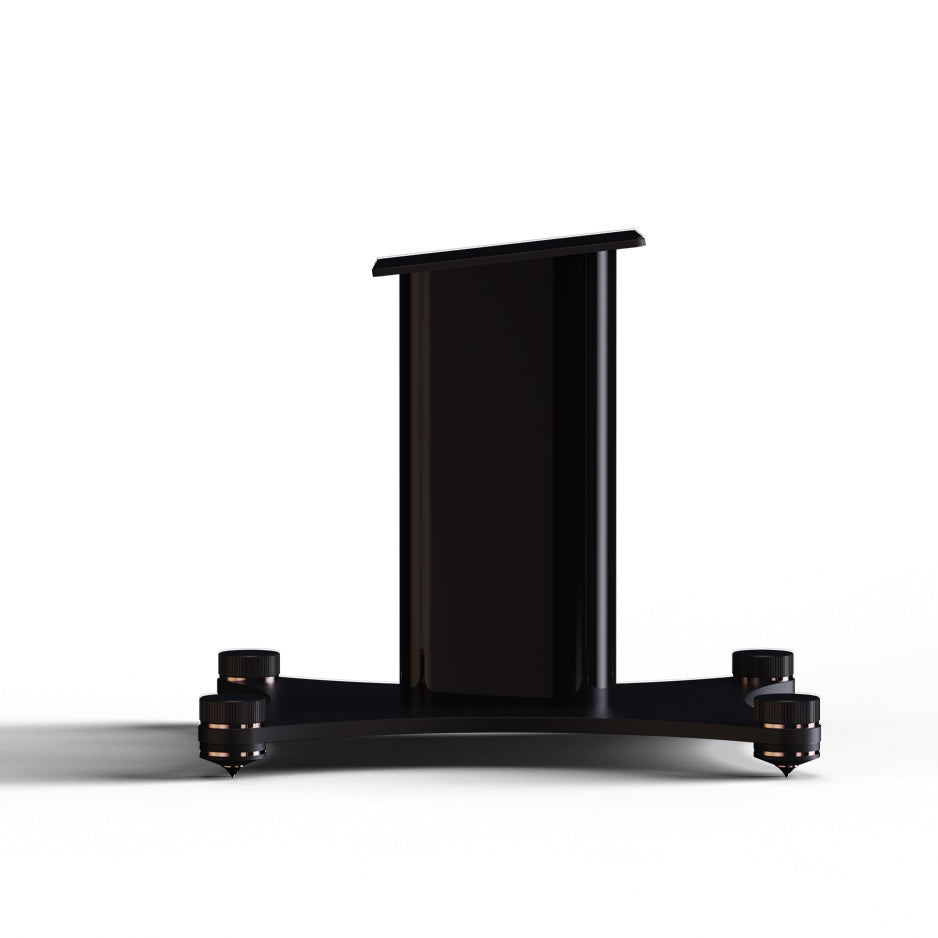 Perlisten R Series Center Channel Speaker Stand for R7c and R5c side view