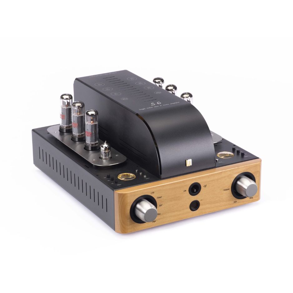 Unison Research S6 Stereo Integrated Tube Amplifier cherry
