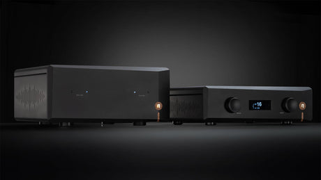Unison Research Unico DM V2 and Pre V2 in Midnight Black