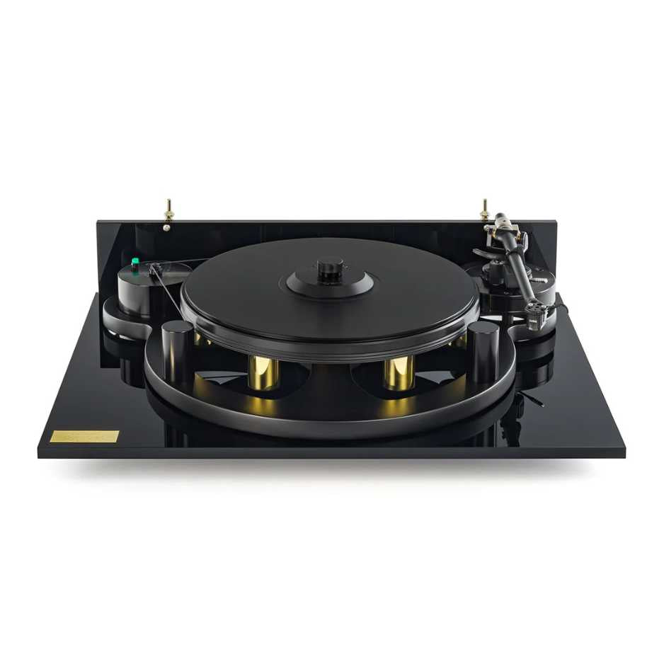 Michell GyroDec turntable with iconic gyroscopic design and spring suspension