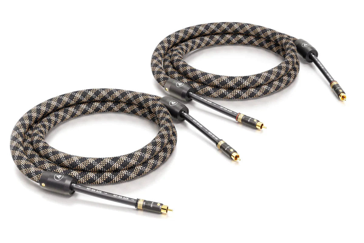 Audiophile interconnect cables for signal-path connections