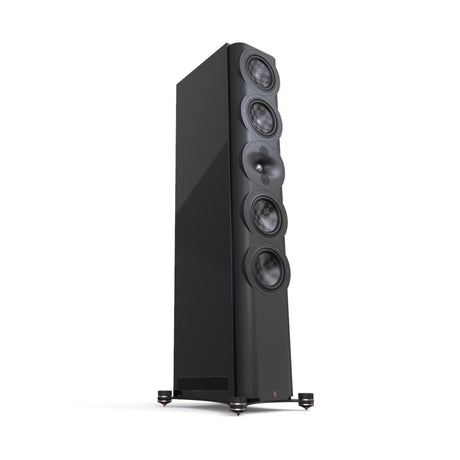 Perlisten S7t Tower Loudspeaker in Black Hero slightly diagonal image square