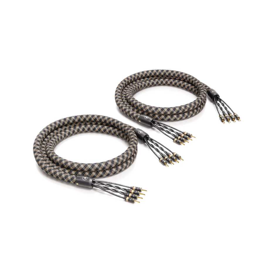 Audiophile speaker cables for high-fidelity signal delivery