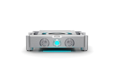 Chord Electronics Ultima Integrated amplifier front view silver