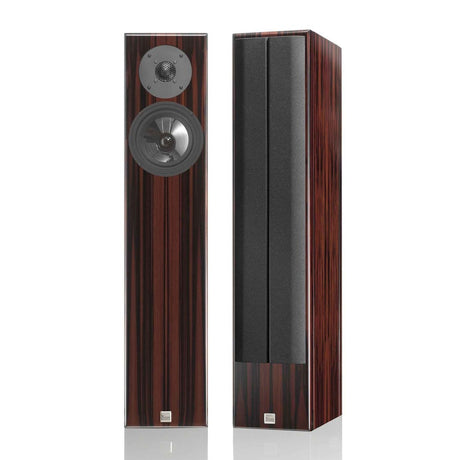 Vienna Acoustics Bach Ultimate Edition Premium Rosewood front and grille view