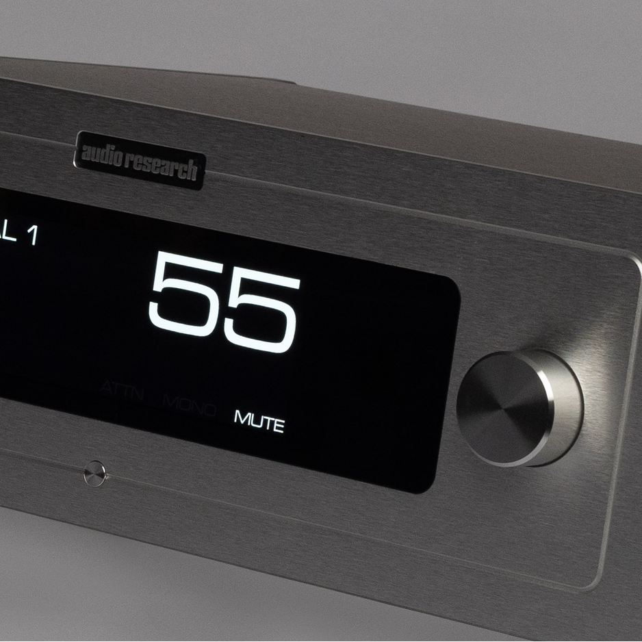 Audio Research LS-3 Preamplifier front view black