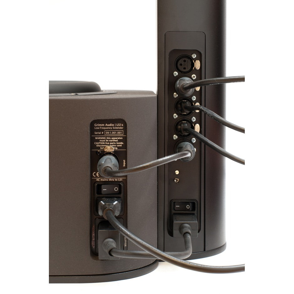 Grimm Audio LS1s Subwoofer cabling