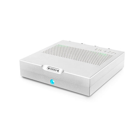 Chord Electronics BerTTi Power Amplifier in Silver - 3/4 Angle View