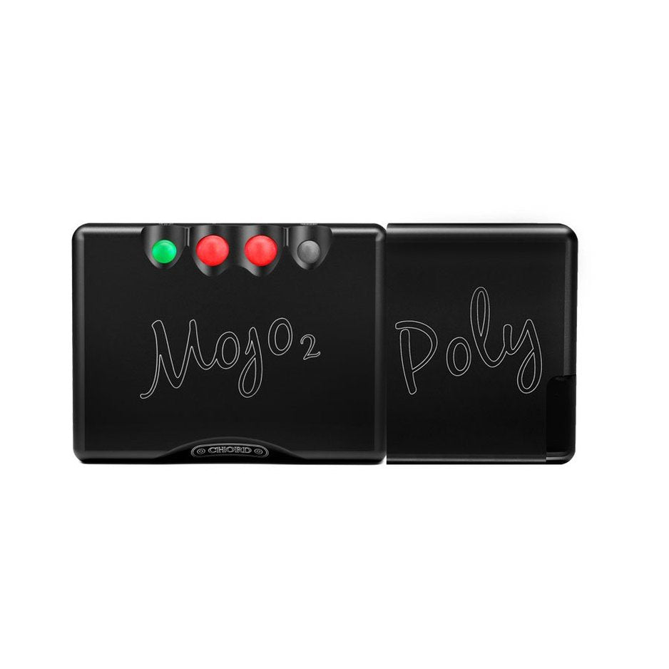 Chord Electronics Mojo 2 and Poly combined front view