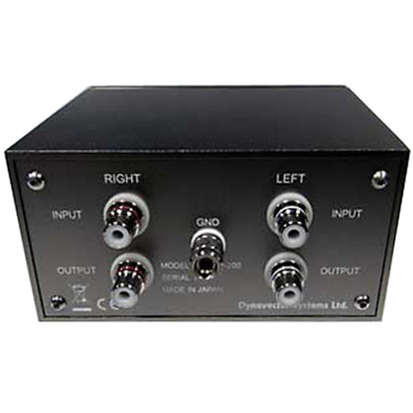 Dynavector SUP-200 rear showing RCA connections