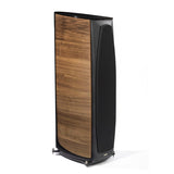 Opera Callas Diva Floorstanding Speaker rear view showing dipole tweeters Walnut finish