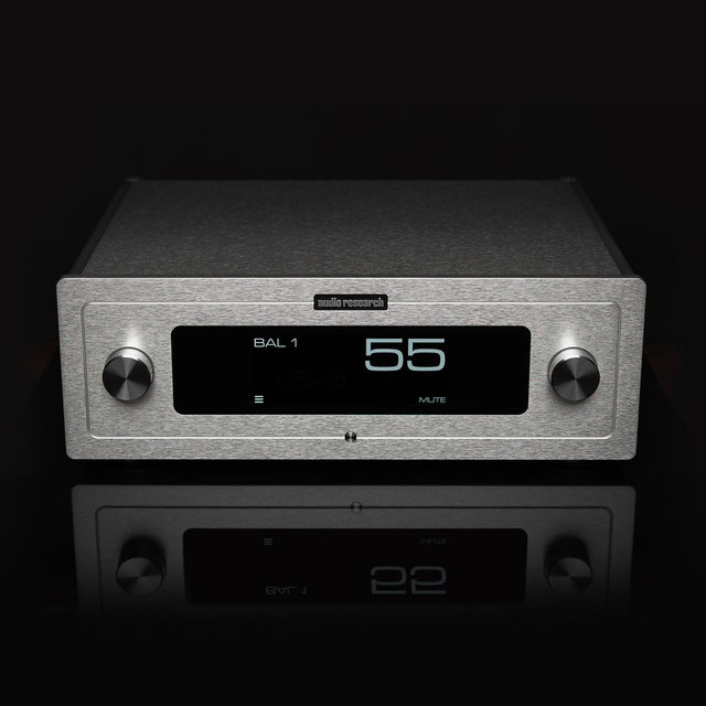 Audio Research LS-3 Preamplifier front view silver