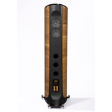 Opera Callas Diva Floorstanding Speaker angled view Walnut finish