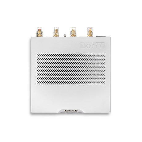 Chord Electronics BerTTi Power Amplifier in Silver - Top View
