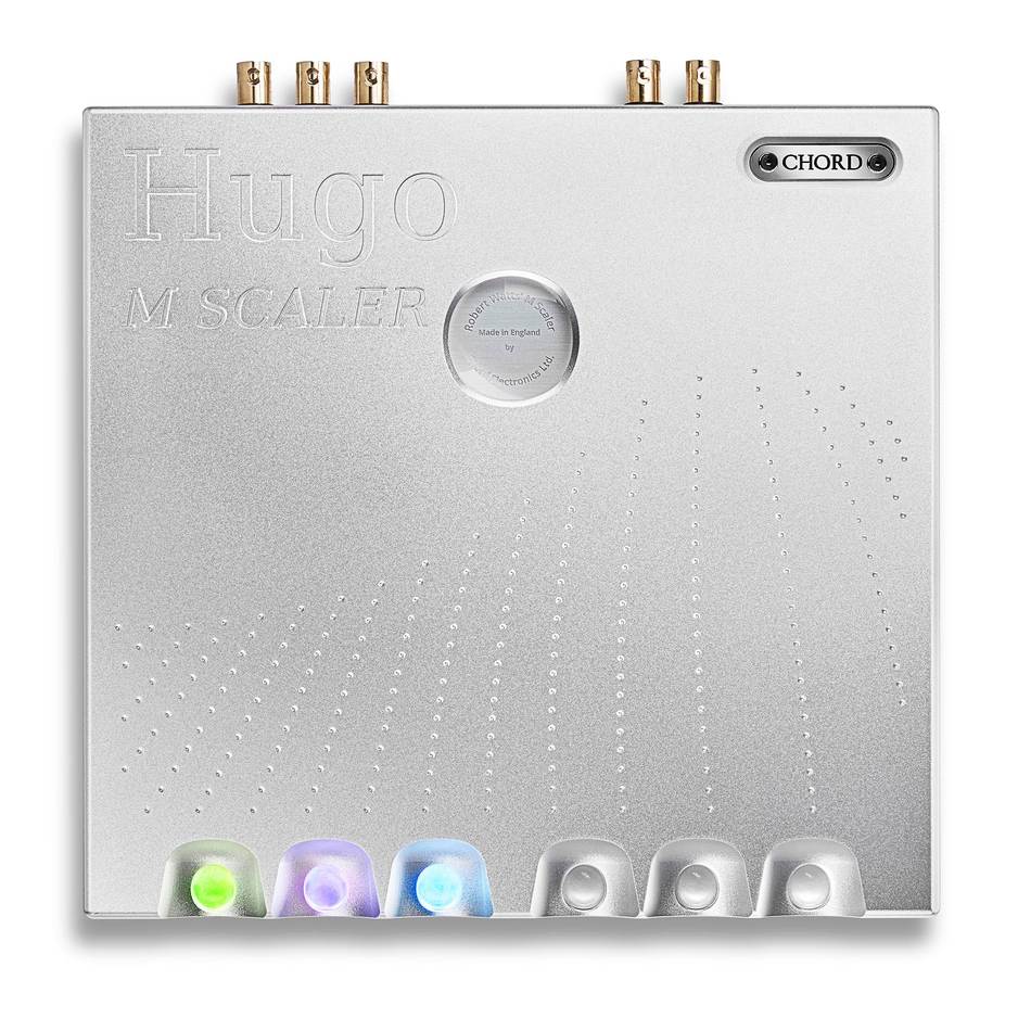 Chord Electronics Hugo M Scaler Silver Top View