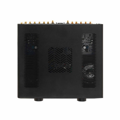 Unison Research Unico Pre V2 side panel ventilation with decorative cutout