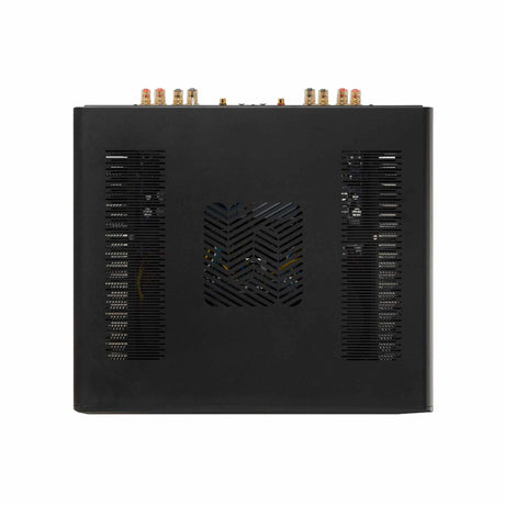 Unison Research Unico DM V2 top view showing diamond ventilation grille