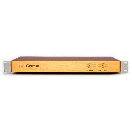 Grimm Audio CC1 Master Clock angled view