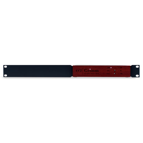 Grimm Audio CC2 Master Clock rack-mounted full view