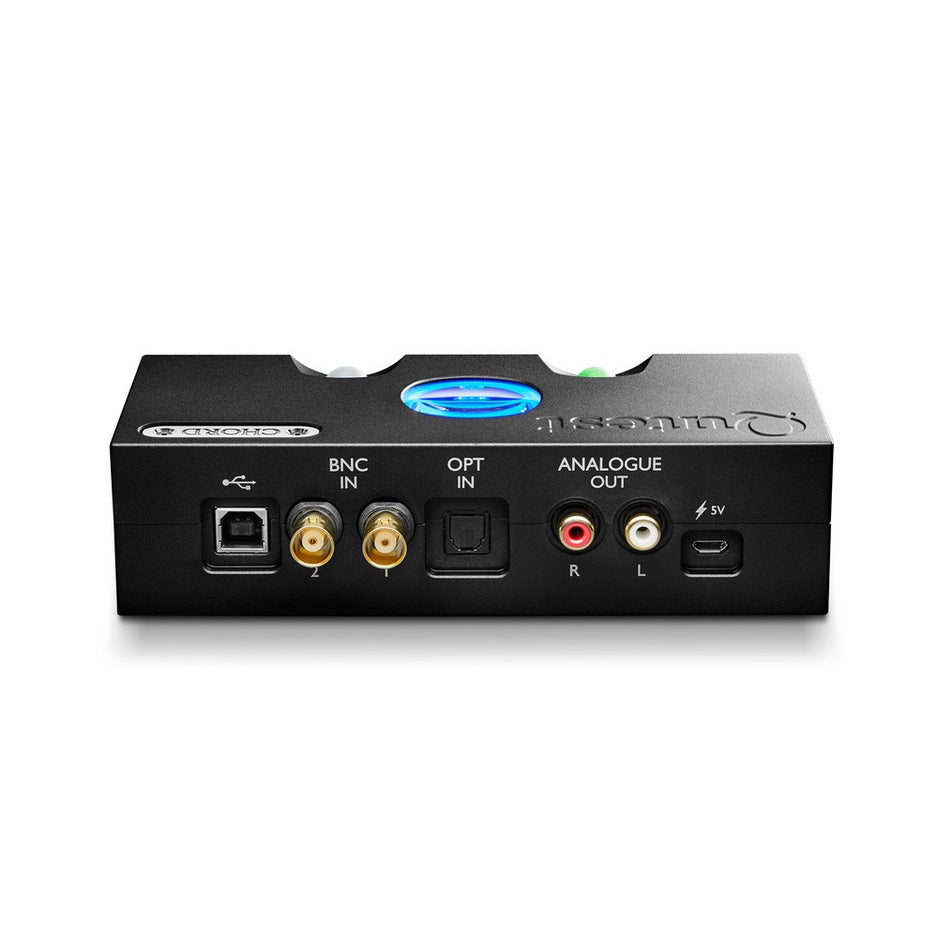 Chord Electronics Qutest DAC rear panel connections