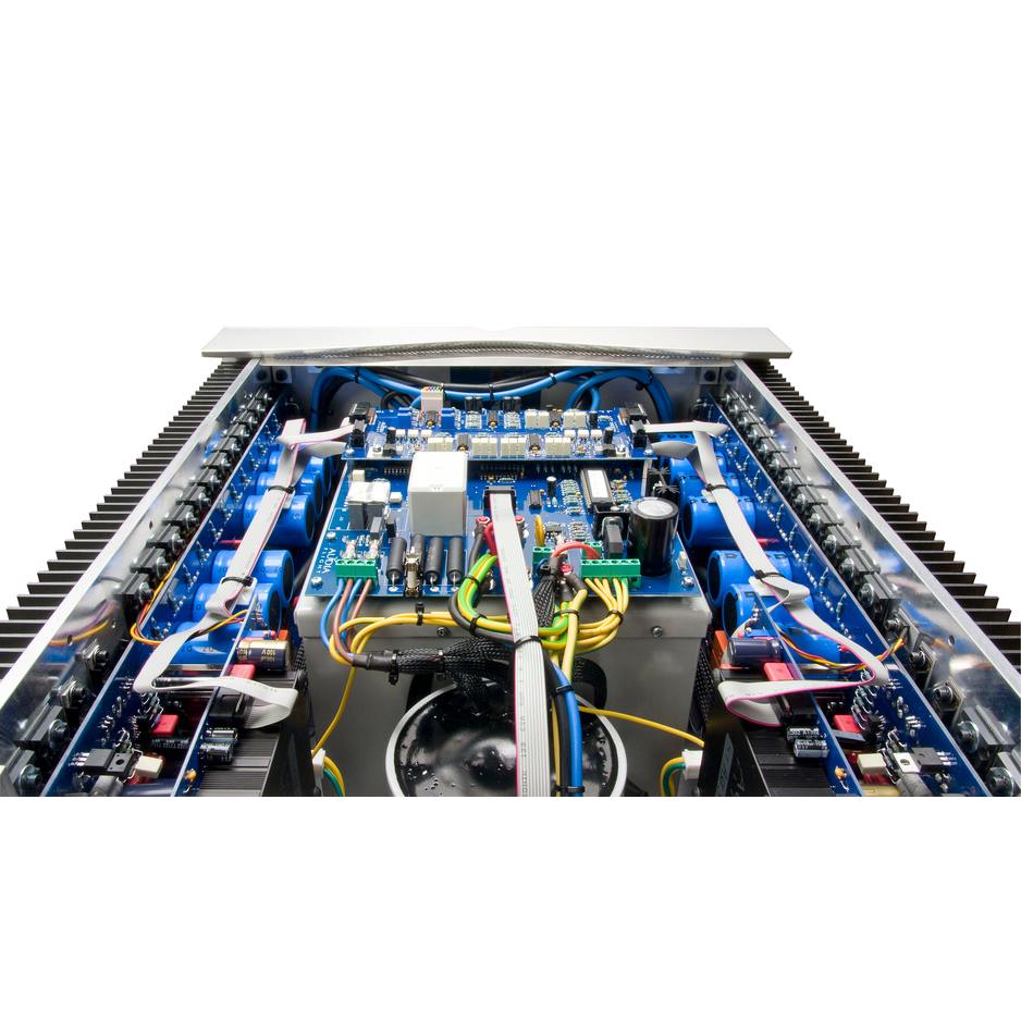 Audia Flight Strumento no.4 mk2 internal perspective showing capacitor bank