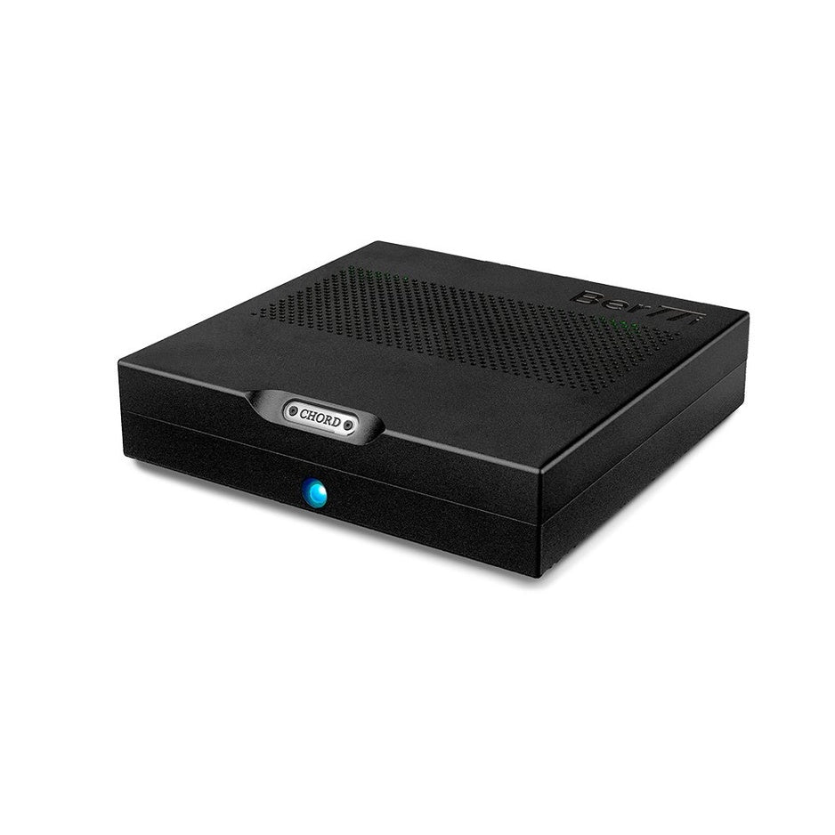 Chord Electronics BerTTi Power Amplifier in Black - 3/4 Angle View