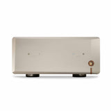 Unison Research Unico DM V2 power amplifier front view in Velvet Gold