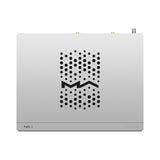 Matrix Audio ND-1 top view with MA logo ventilation pattern