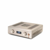 Unison Research Unico Pre V2 three-quarter angle in Velvet Gold finish