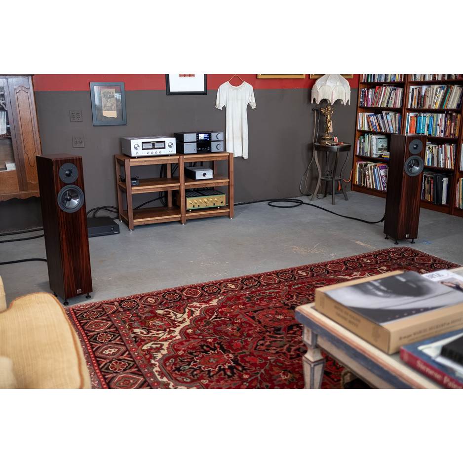 Vienna Acoustics Bach Ultimate Edition in listening room setup