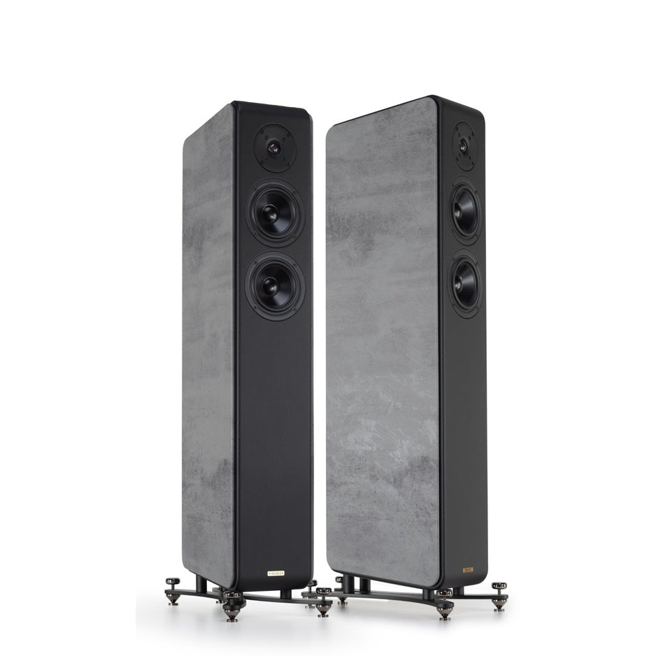 Opera Grand Mezza V2 Floorstanding Speakers pair Concrete Gray finish