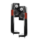 Vienna Acoustics The Kiss Sapele pair dramatic angle