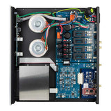 Audia Flight CD Three S CD Player top-down view with tray open