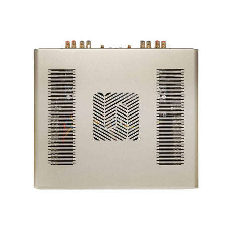 Unison Research Unico DM V2 Velvet Gold top view with ventilation detail