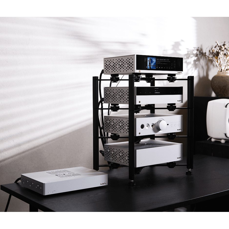 Matrix Audio N-Series desktop system in listening environment