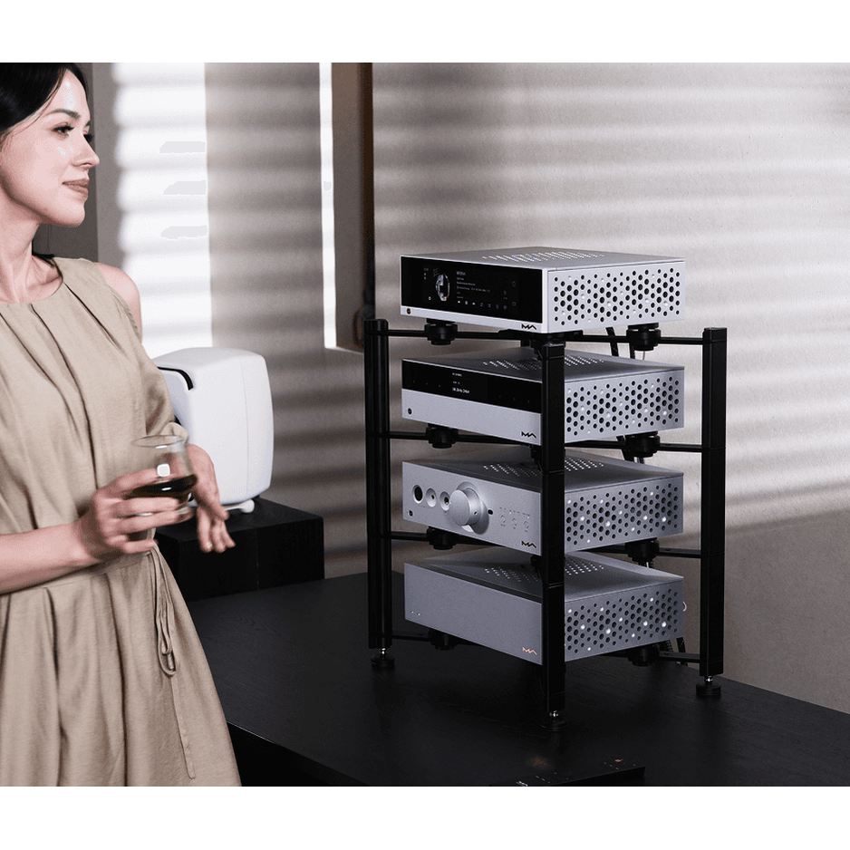 Matrix Audio N-Series complete system in listening environment