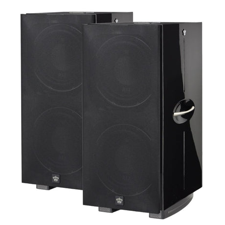 REL 212 Black Label Subwoofer pair