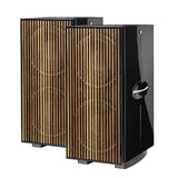 REL 212 Black Label Subwoofer with wood grill pair