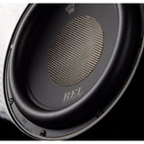 REL 212 Black Label Subwoofer speaker close view
