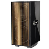 REL 212 Black Label Subwoofer with premium wood grill