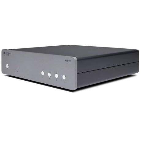 Cambridge Audio MXN10 Compact Network Player Lunar Grey angled