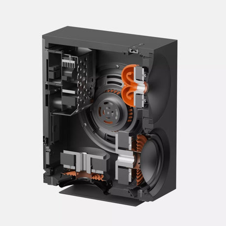 Cambridge Audio L/R M Versatile active stereo streaming speakers inside 