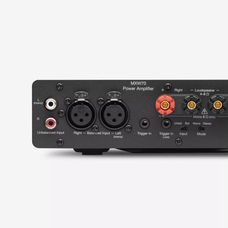 Cambridge Audio MXW70 Compact Power Amplifier rear details