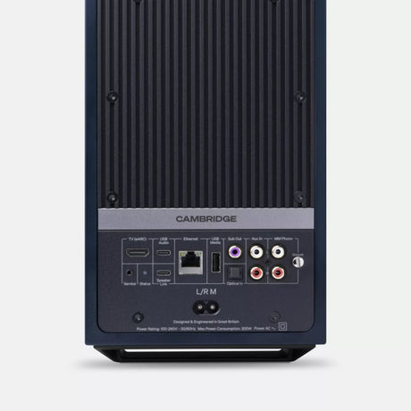 Cambridge Audio L/R M Versatile active stereo streaming speakers rear ports