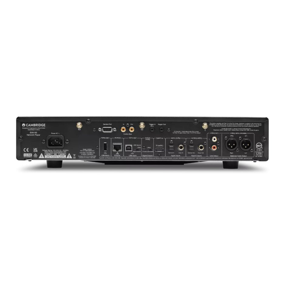 Cambridge Audio EXN100 Network Player rear