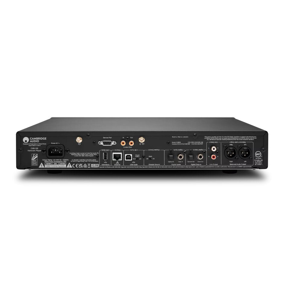 Cambridge Audio CXN100 Network Player rear