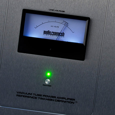 Audio Research Reference 750SEL Monoblock Power Amplifier closeup 