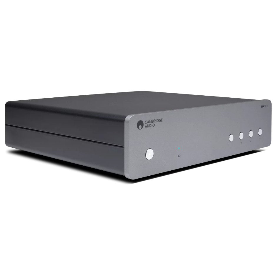 Cambridge Audio MXN10 Compact Network Player  Lunar Grey angled